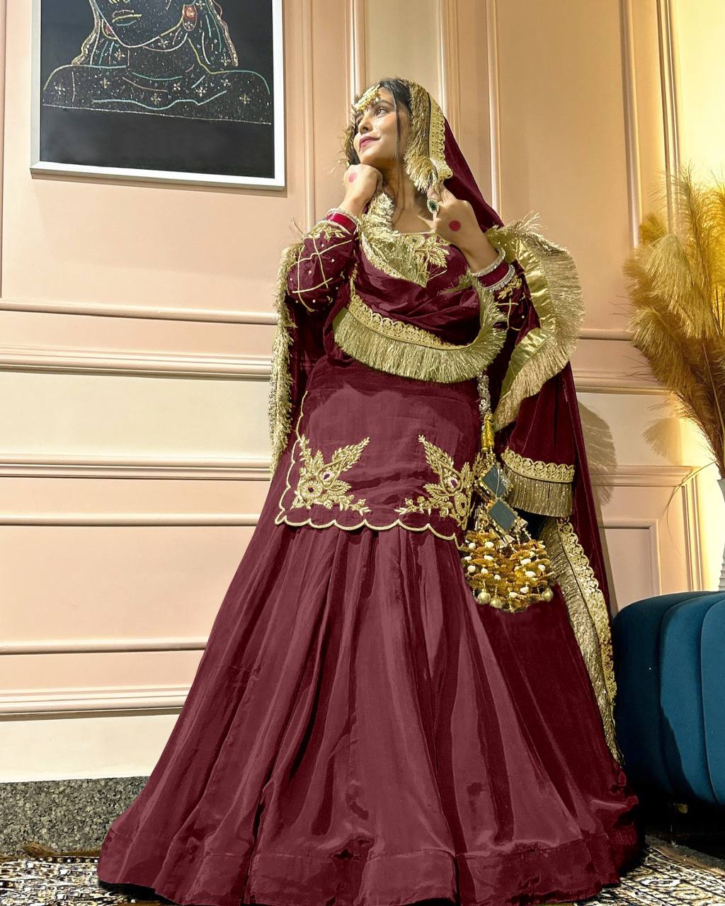 Obsidian Noir Opulence Kurta Set